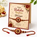 Bhaiyya card and rakhi set, second design